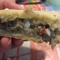El cooksnap de Marcia Pagani cuando hizo Torta gallega con albahaca.