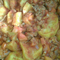 El cooksnap de Mery cuando hizo Patatas con carne picada de Pollo😋.