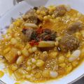 El cooksnap de Leysa Lucia Della Mea cuando hizo Locro criollo.