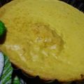El cooksnap de Yandira Rz cuando hizo Faina de Queso y Choclo.