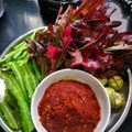 รูป Cooksnap ของ Salome Funtanares เมื่อเขาทำ น้ำพริกตาแดง ผักลวก ผักสด-ไข่ต้ม