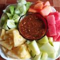 Cooksnap dari Anie untuk resep Rujak Buah Endes