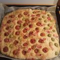 El cooksnap de Eli cuando hizo Focaccia (sin amasar) simplemente espectacular!!!.