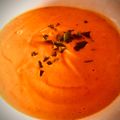 El cooksnap de Miguel Ángel cuando hizo Crema de zanahoria, naranja y romero.