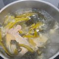 Cooksnap dari Widi untuk resep 051. Sayur Sawi Asin Ayam Kuah