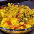 Becky's cooksnap of when they made 20min chicken, chickpea & spinach curry - no jars in sight!.