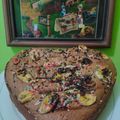 Cooksnap dari Mengo Food untuk resep Bolu Pisang Raja Mix Coklat