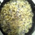 princessjramsey's cooksnap of when they made Philly cheese steak pasta.
