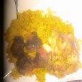 Halima Abubakar's cooksnap of when they made *CARROT RICE WITH VEGETABLES SAUCE*.