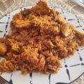 El cooksnap de Raul cuando hizo Arroz con costillas de cerdo y alitas de pollo!!🍗🍚🍖.