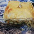 El cooksnap de Lu Rivero cuando hizo Tarta de Puerro, Zapallito y Zuquini.