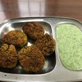 deoyani's cooksnap of when they made Kothambir Vadi.