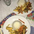 El cooksnap de Mar Cubilla cuando hizo Pollo al curry.
