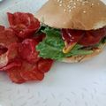 El cooksnap de Cindi Q cuando hizo Hamburguesas.