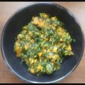 Dr. Pushpa Dixit's cooksnap of when they made મૂળા ની ભાજી નું લોટ વાળું શાક.