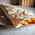Gergye Rita Cooksnap-ja, amikor elkészítette a(z) Reggeli rántottás tortilla receptet.