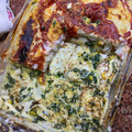 El cooksnap de Jessi cuando hizo Canelones de espinaca, choclo y salsa blanca.