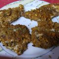 El cooksnap de Nuria Yubero cuando hizo Pechuga de pollo almendrada crujiente al horno.