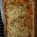 El cooksnap de Montse cuando hizo Coca de cebolla, beicon y bechamel.