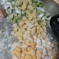El cooksnap de Marcela Vega cuando hizo Ñoquis económicos de leche y harina.