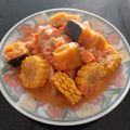 El cooksnap de Ale Sapiens cuando hizo Carbonada Criolla.