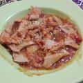 El cooksnap de Monica Lopez cuando hizo Guiso de mondongo - receta de Mecha.