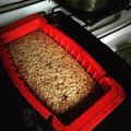 El cooksnap de Monica Abalo cuando hizo Budín de avena y banana.