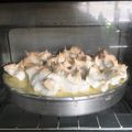 El cooksnap de juana cuando hizo Pie de limón con masa de galletas.