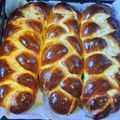 Ágnes Bakos Cooksnap-ja, amikor elkészítette a(z) Fonott kalács receptet.