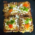 Kirti Das का कुकस्नैप जब उन्होंने स्प्राउट वेज सैंडविच (Sprout veg Sandwich recipe in hindi) बनाया था।