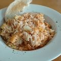 El cooksnap de Marina Garcia del Rio cuando hizo Paella de coliflor y ajos tiernos.