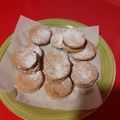 El cooksnap de Maria Alicia Cartes Valenzuela cuando hizo Alfajores integrales rellenos con manjar y cacao sin azúcares.