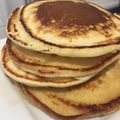 El cooksnap de Nacho Lombardi cuando hizo Panqueques americanos.