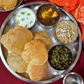 Geeta Panchbhai का कुकस्नैप जब उन्होंने नवमी भोग प्रसाद थाली (Navmi Bhog Prasad Thali Recipe in Hindi) बनाया था।