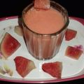 Reena Verbey's cooksnap of when they made Watermelon lassi.