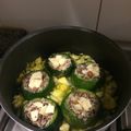 El cooksnap de Angie Ramirez cuando hizo Zapallitos Rellenos.