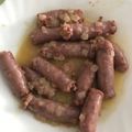 El cooksnap de Guillermo N cuando hizo Salchichas frescas al vino blanco.