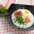 Cooksnap dari FHa Fha untuk resep Bubur Ayam Praktis dari Nasi...Gurihhh