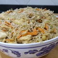 El cooksnap de Becky cuando hizo Chow mein con dorada y sésamo caramelizado.