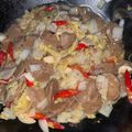 Cooksnap dari Faza Rayyhanah untuk resep Oseng sawi putih bakso pedas simple