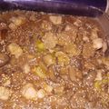 El cooksnap de Elena C cuando hizo Pollo en salsa de ostras.