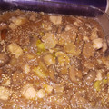 El cooksnap de Elena C cuando hizo Pollo en salsa de ostras.