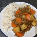 ekitchen's cooksnap of when they made Japanese curry rice - Kare raisu 🍛.