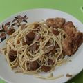 Cooksnap dari Riefni Riftianingrum untuk resep Garlic Butter Spaghetti