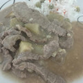 El cooksnap de Berenice Jasso cuando hizo Bistec en salsa verde con champiñones.