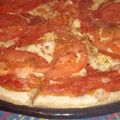 El cooksnap de LMC cuando hizo Masa para pizza con harina integral 🍕😊.