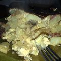 El cooksnap de Romi cuando hizo Tortilla a la española.