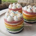 Cooksnap dari Monica Novara H. untuk resep Rainbow Checkerboard cake, edisi lebaran
