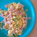 El cooksnap de Rafier Jimenez cuando hizo Huevos revueltos🥚🍳con vegetales.