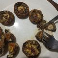 El cooksnap de ASUN cuando hizo Champiñones rellenos.